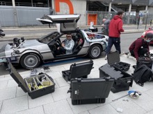 Delorean with By Slik Clothing