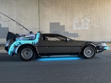 Delorean Time Machine Rear View