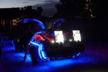 Delorean Time Machine at Jimmys Farm